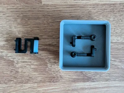 P1S & X1C Nozzle wiper, Gridfinity storage