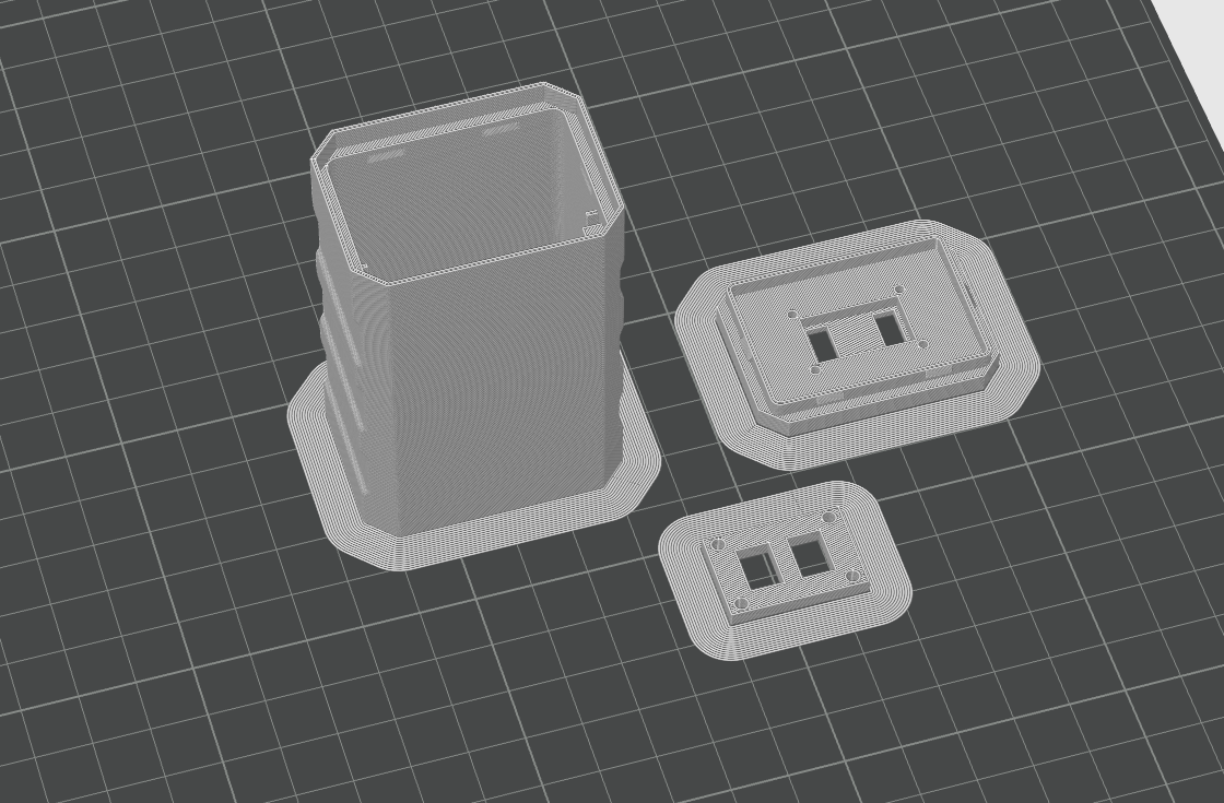 Miniatura 3 do modelo 3D 65W充电头外壳老四家的