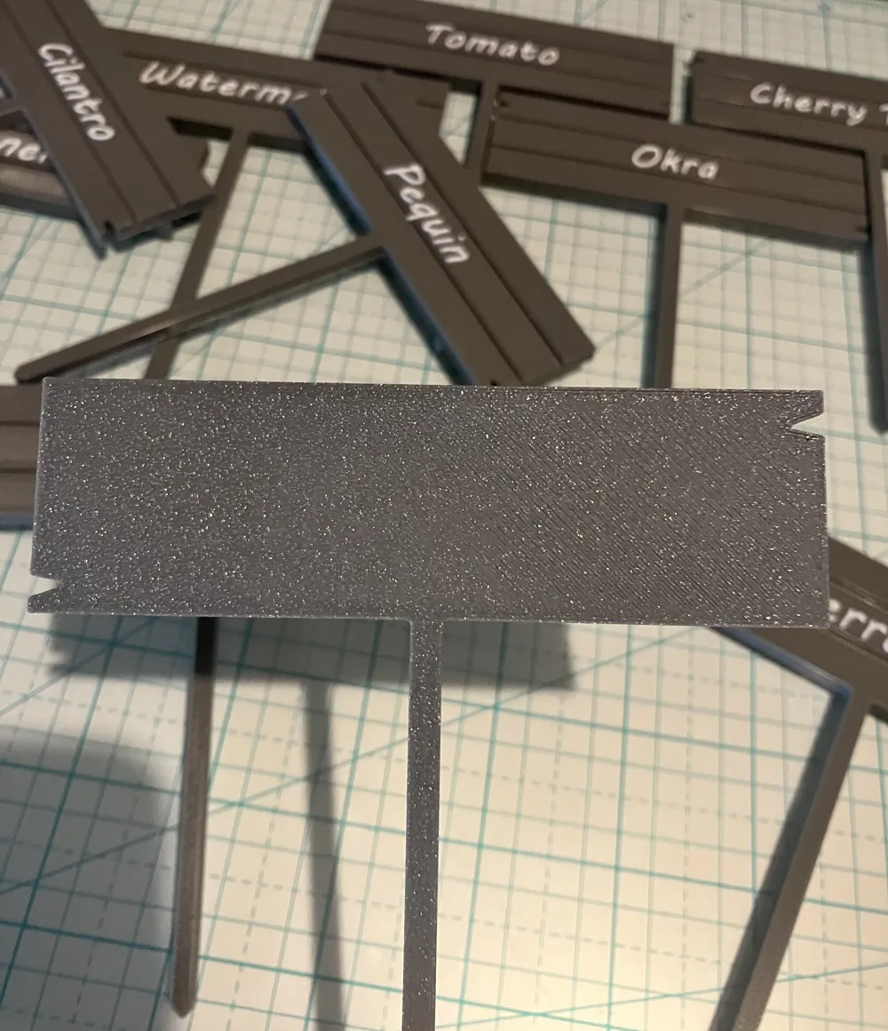 Plant Sign | Label - Free 3D Print Model - MakerWorld