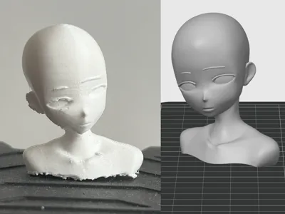 Anime Head Base