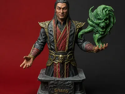 Shang Tsung (Mortal Kombat) – Detailed Bust