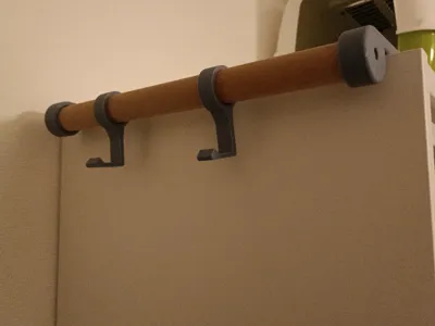 Ikea Platsa Clothes Rail Holders