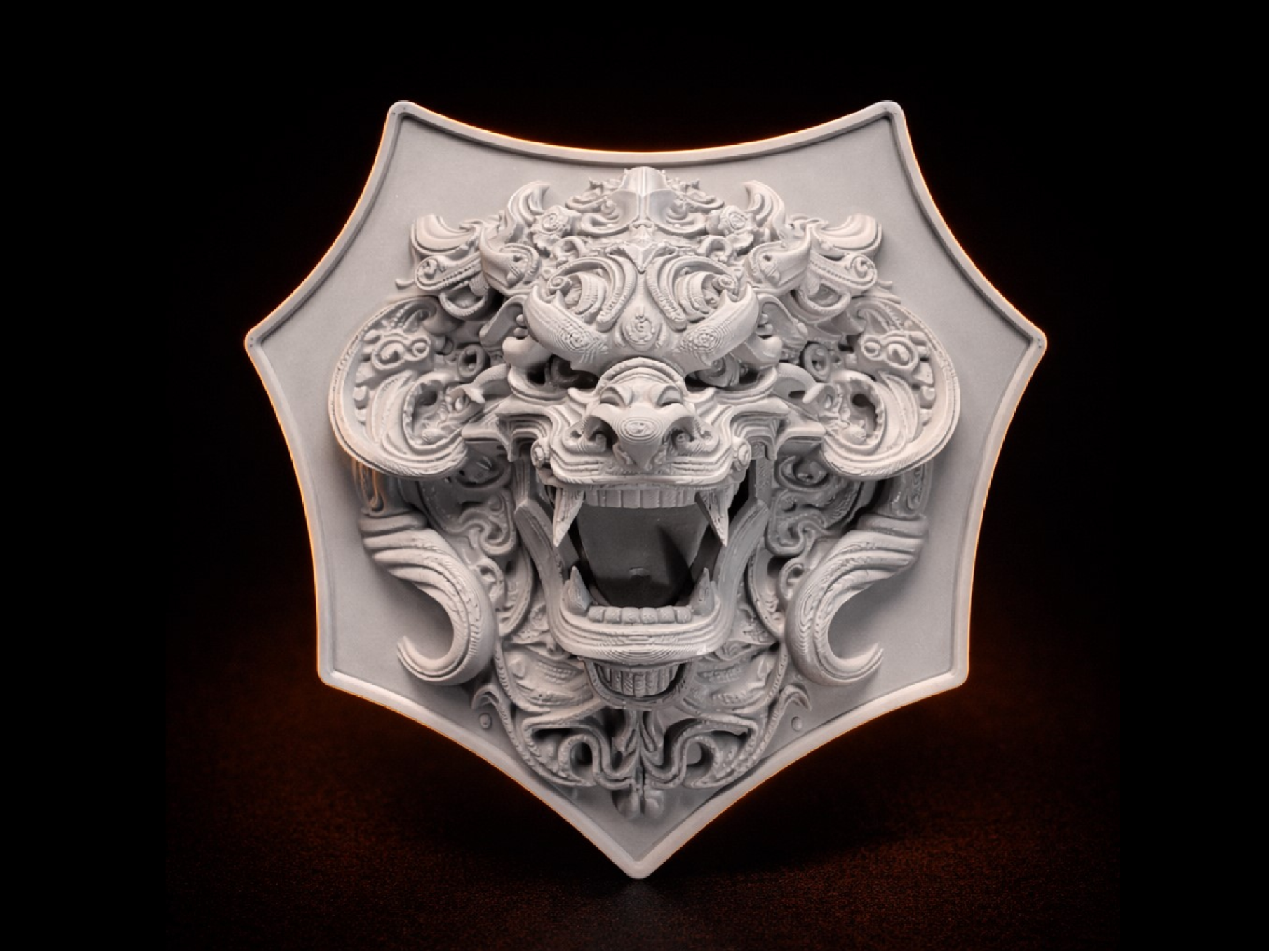 Chinese Dragon Crest / Drachenwappen