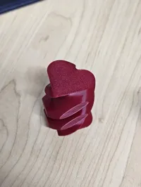 Inner Heart only - 0.16mm layer, 2 walls, 15% infill