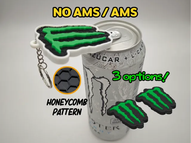 Monster can opener keychain (NO AMS/AMS)