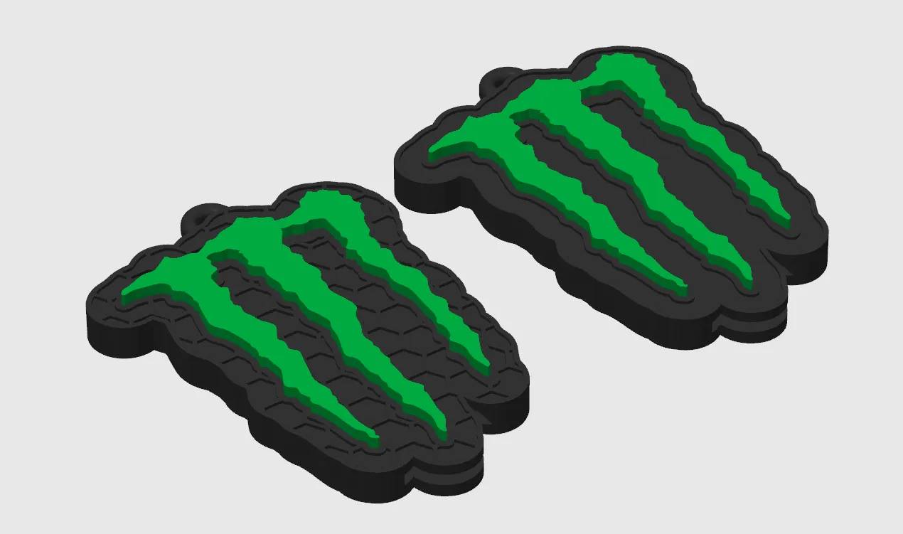 Monster can opener keychain (NO AMS/AMS) view 3