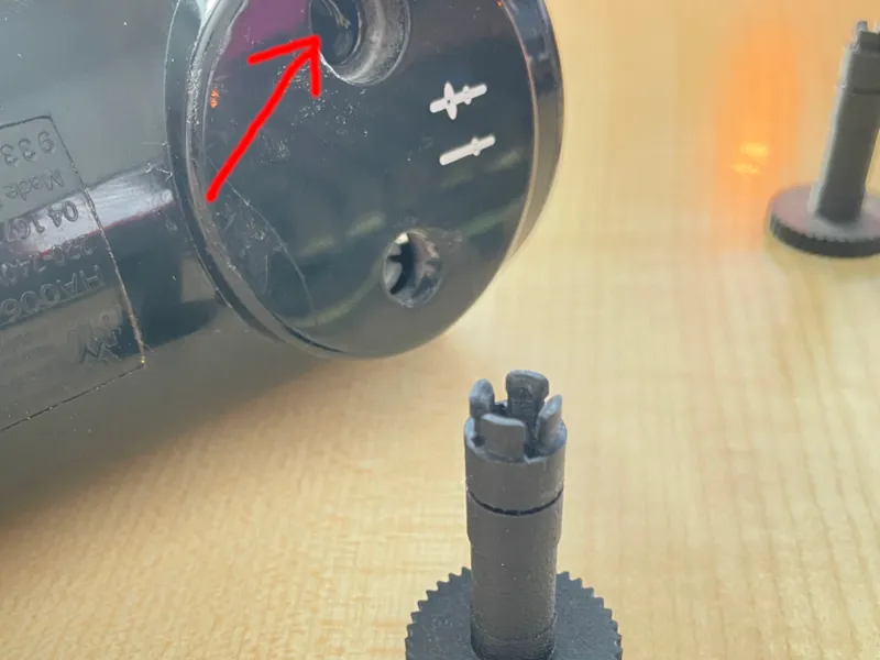 WMF Hand Mixer Replacement Gearshaft Socket