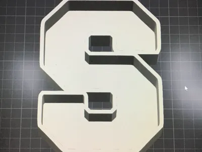 Candy dish letters (S)