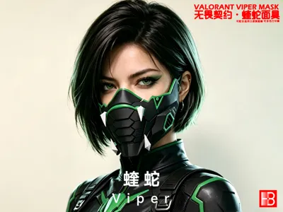 Valorant Viper Gas Mask