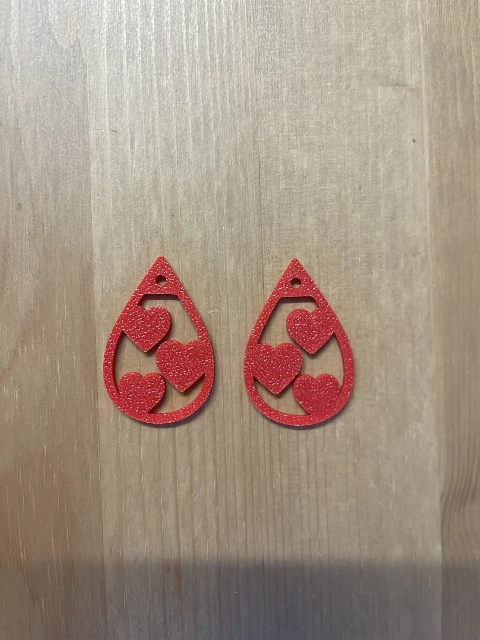 Heart Earrings view 2