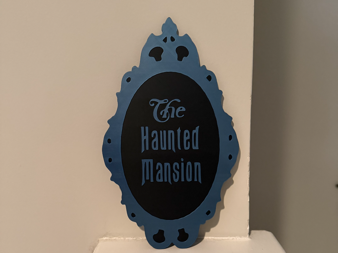 HAUNTED MANSION ENTRY SIGN