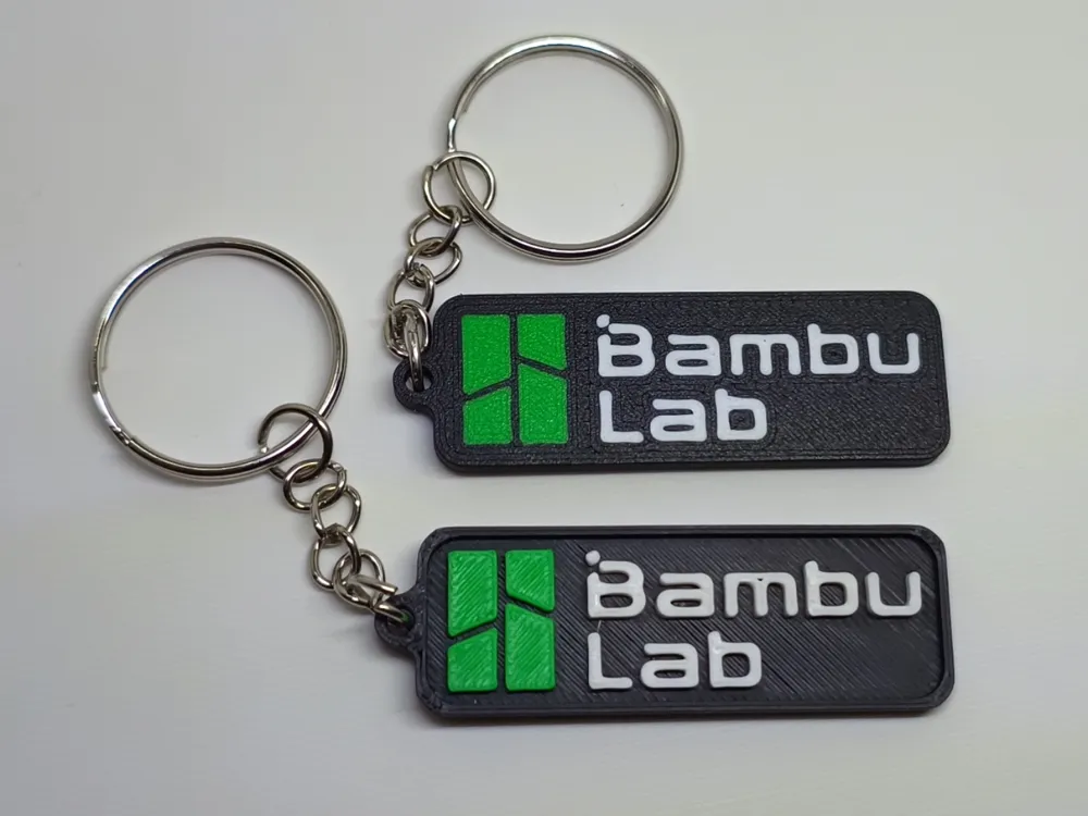 Bambu Lab Keychain - Free 3D Print Model - MakerWorld