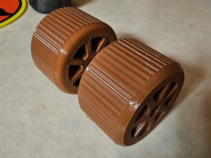 Patio heater wheels 