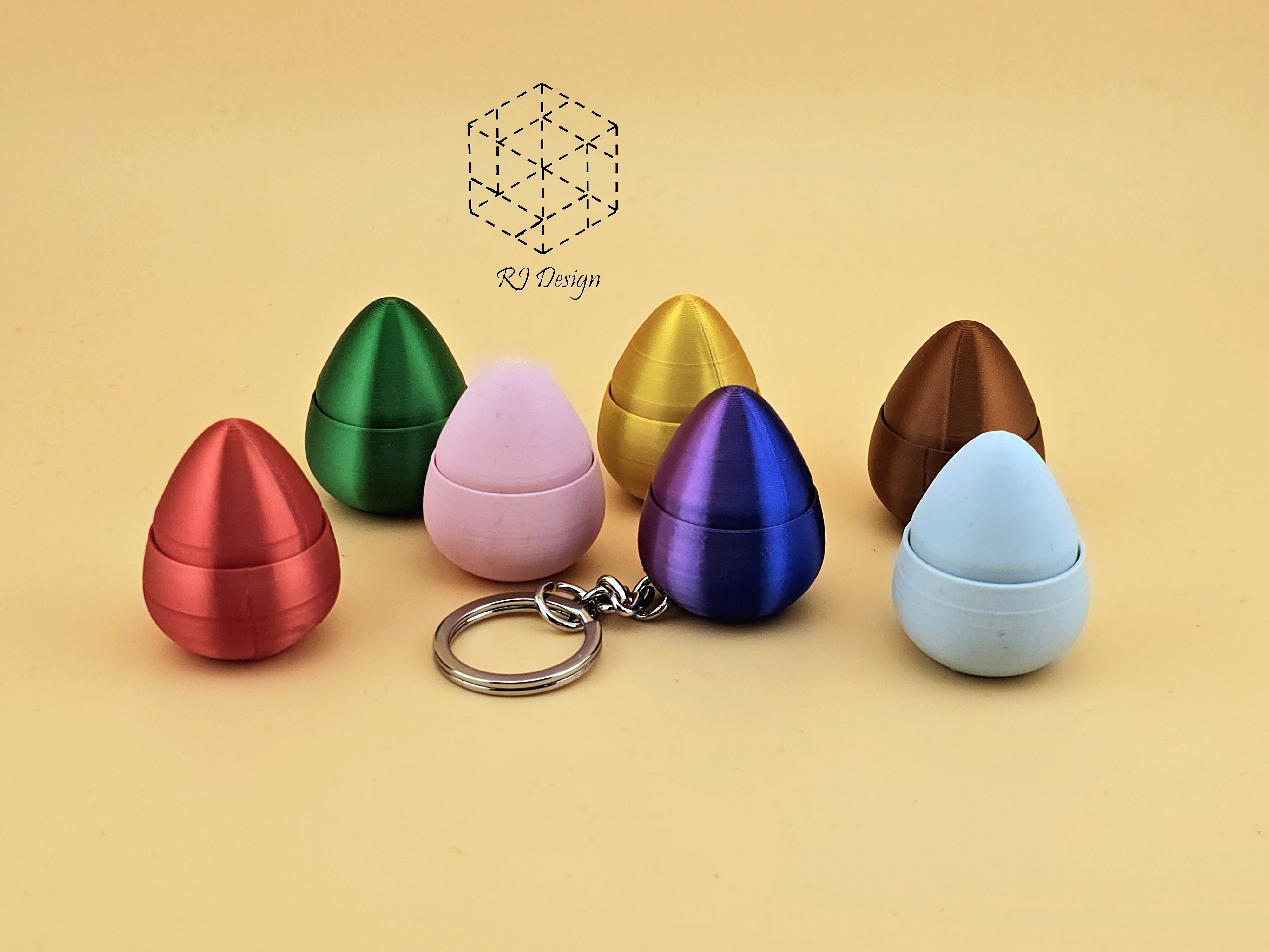 Miniatura 2 do modelo 3D Mini Egg Fidget Clicker