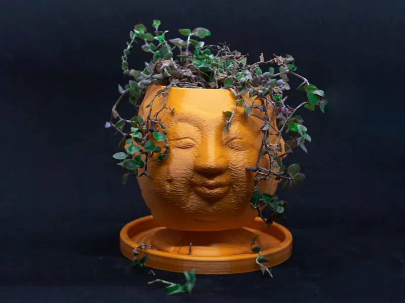 Buddha Planter | Four Faces of Buddha Flower Pot