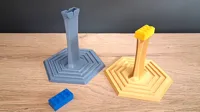 0.2mm layer, 2 walls, 15% infill, 100 mm tall