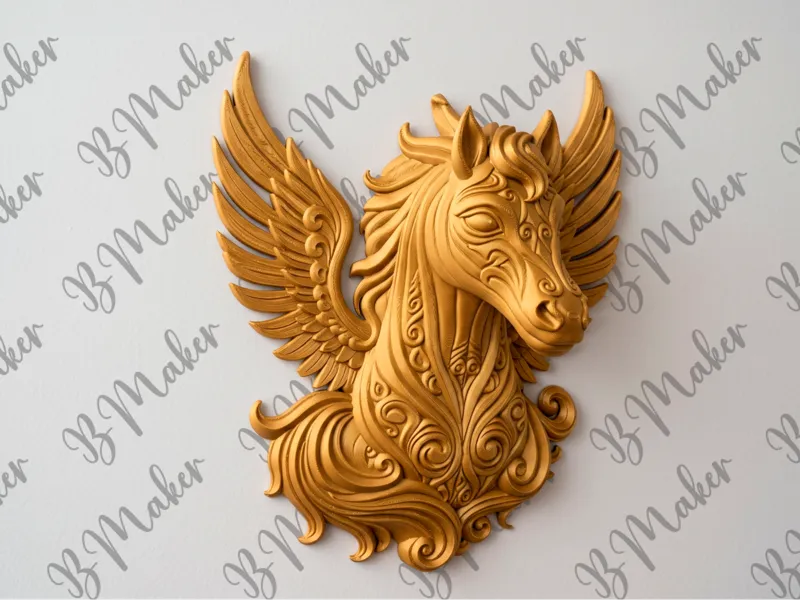 Pegaso: El corcel alado. Wall art