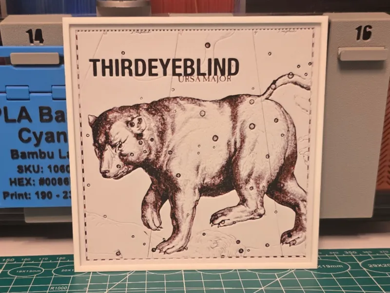 Third Eye Blind "Ursa Major" Album - Hueforge Art