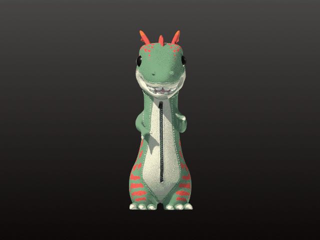 Chefosaurus Rex & Pyro Dino – Once Human Fan Art