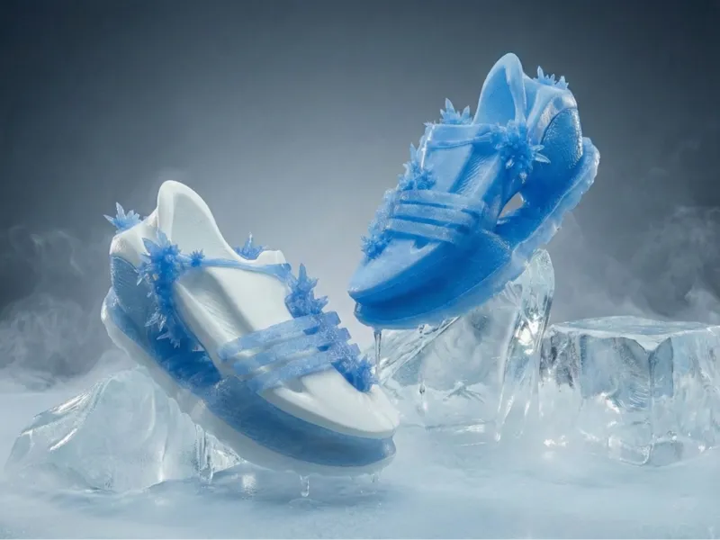 Ice Crystal Concept Footwear