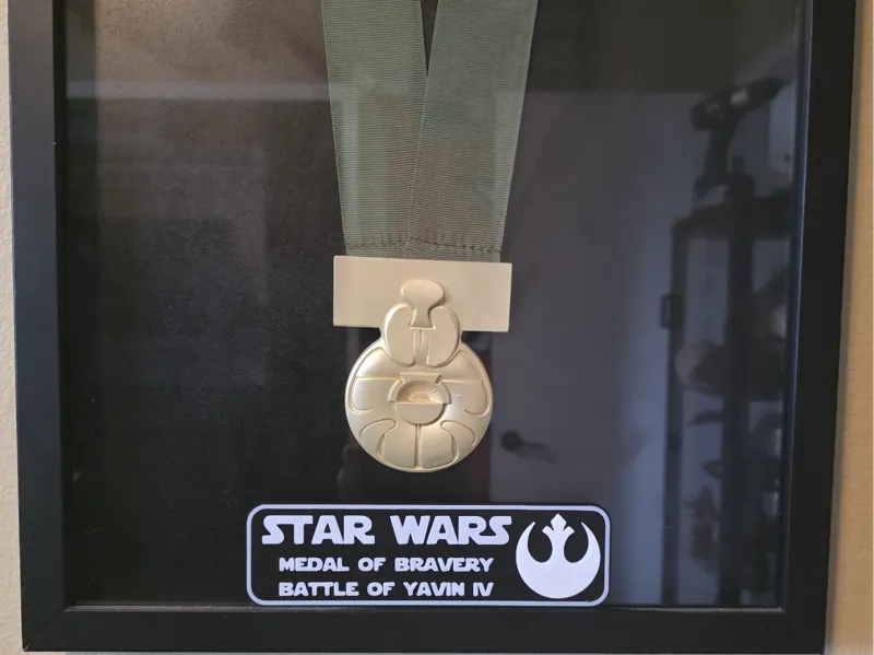 Star Wars Medal of Bravery Battle of Yavin IV