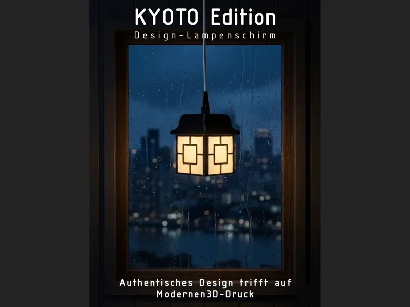 KYOTO Edition – Design-Lampenschirm