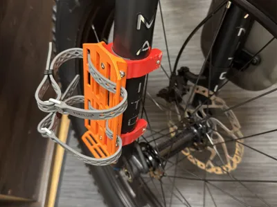 Mountain bike suspension fork Bottle/dryback cage