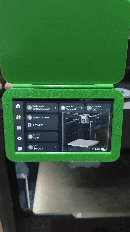 Screen Protector Flip-Cover | Bambu Lab P2S & X2D
