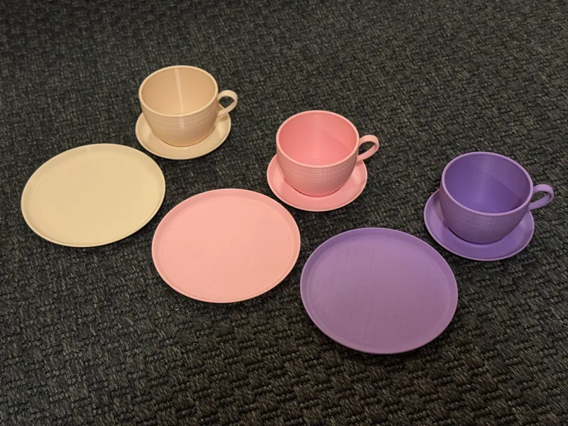 Kids Tea Time Set - Cup, Saucer & Plate