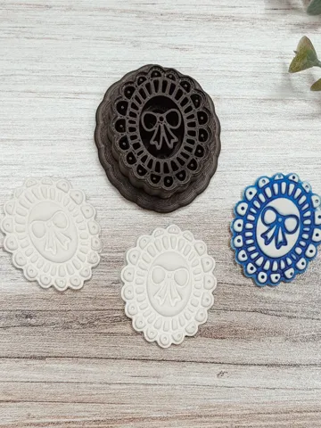 Cortador para modelado: Bow Cameo Polymer Clay Cutter — vista de referencia 2