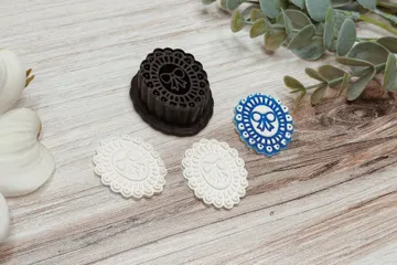 Cortador para modelado: Bow Cameo Polymer Clay Cutter — vista de referencia 3