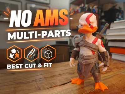 Kratos Duck: modello 3D da stampare