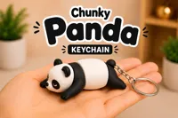 Panda Keychain (High Quality) 0.2 Nozzle