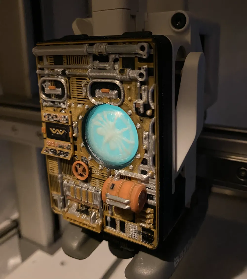 Alien Print Head Cover by 3D Inferno MakerWorld