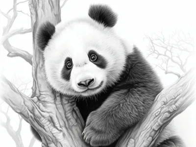 Hueforge Panda