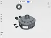 0.12mm layer height, 6 walls, 100% infill