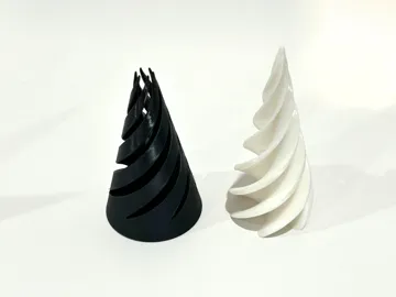 Objeto manipulable: Spiral Fidget Cone — vista de referencia 2