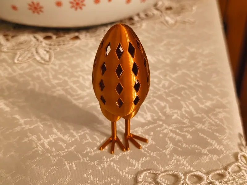 Easter egg on legs