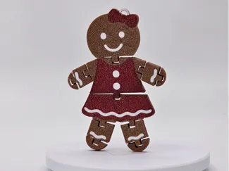 Ginger the Gingerbread Woman – Flexible Print