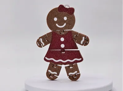 Ginger the Gingerbread Woman – Flexible Print