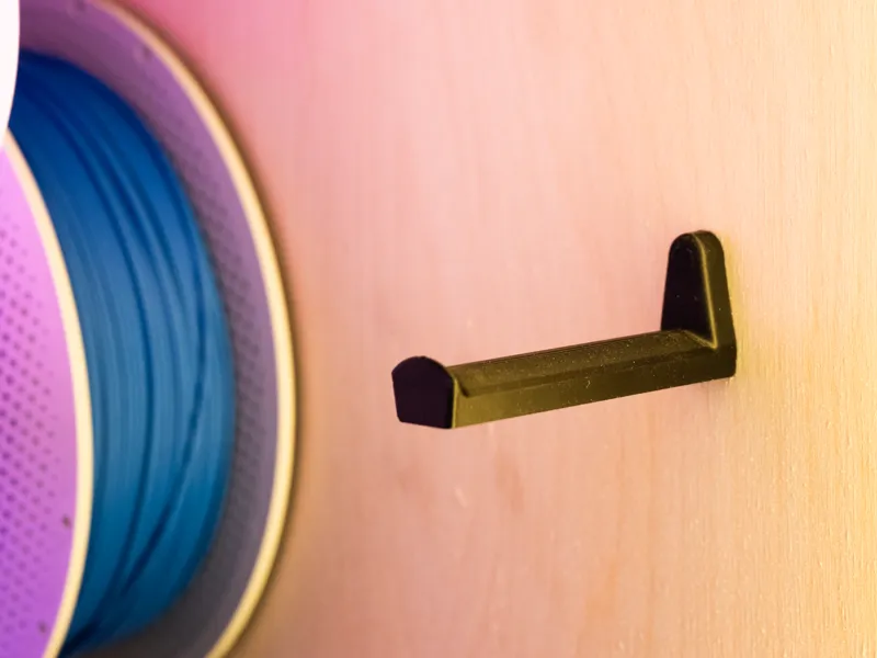 Filament Hook with Heat-Set Inserts