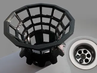 Shower Drain Strainer - no more hair blockages!