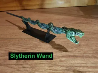 Slytherin House Mascot Magic Wand