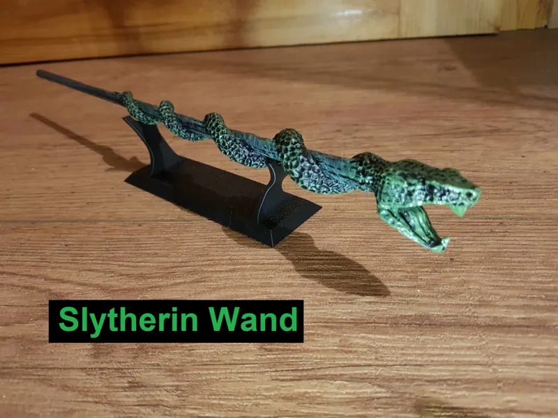Slytherin House Mascot Magic Wand