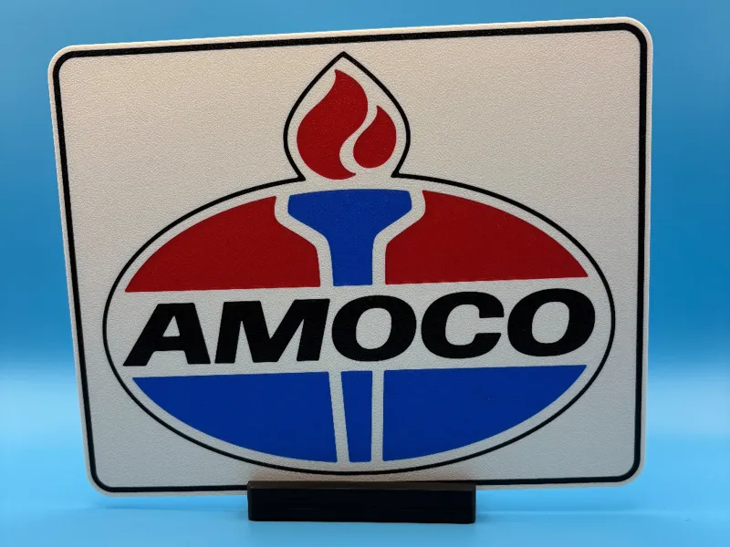 Amoco Oil Sign