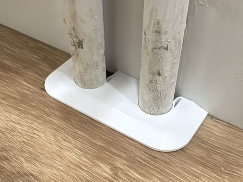 Heater tube cover