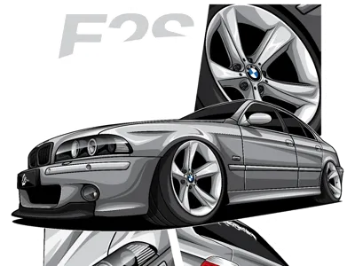 Toile Chroma E2S Pictures BMW E39 by E2S