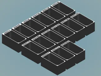 BaBo organizer insert M2/M3/M4/M5/M6 screws (2x1) 