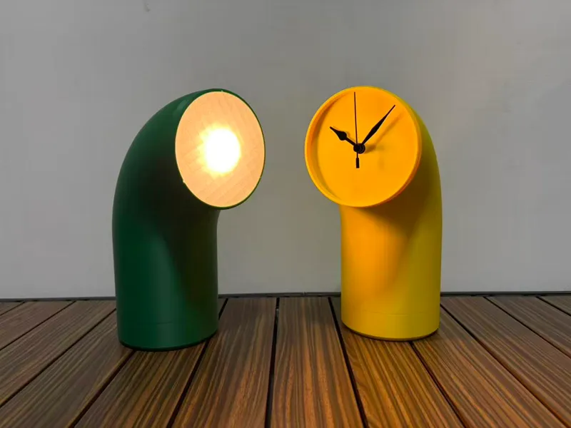 Modular lighting fixtures and clocks