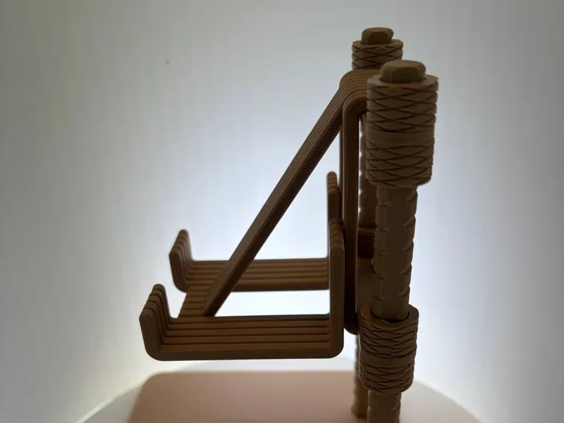 Modular table phone stand